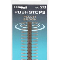 DRENNAN PUSHSTOPS PELLETS BROWN (28PC)
