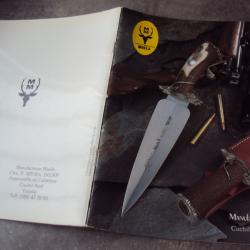 Catalogue couteau manufacture Espagnole Muela