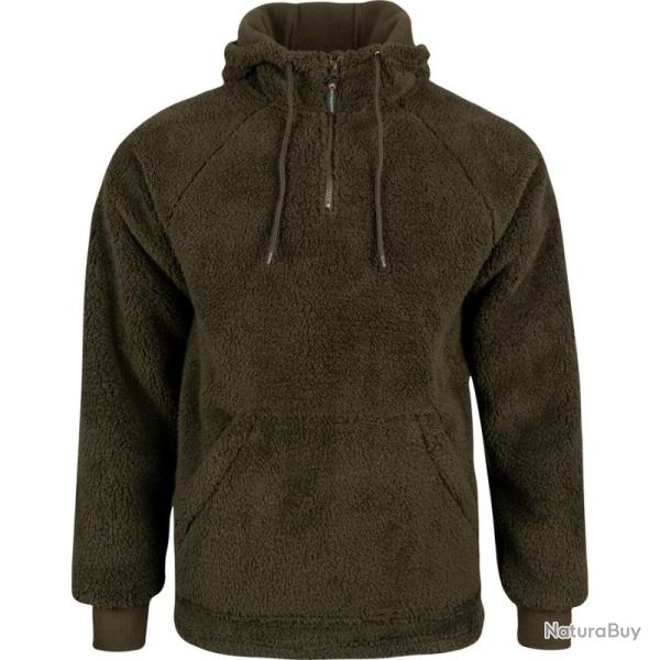 SPEERO TACKLE SHERPA FLEECE HOODIE OLIVE SPEERO TACKLE Medium