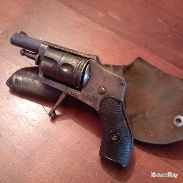Revolver - Dieudonn�- Debouxthay en 6mm velodog , avec holster