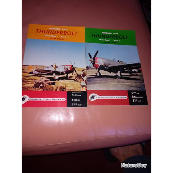 Livres sur l'aviation THUNDERBOLT