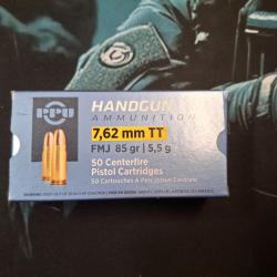 PARTIZAN CAL. 7,62X25 TOKAREV FMJ 85GR 5,5 G BTE 50