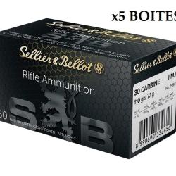 250 Balles Sellier & Bellot cal 30 M1 FMJ