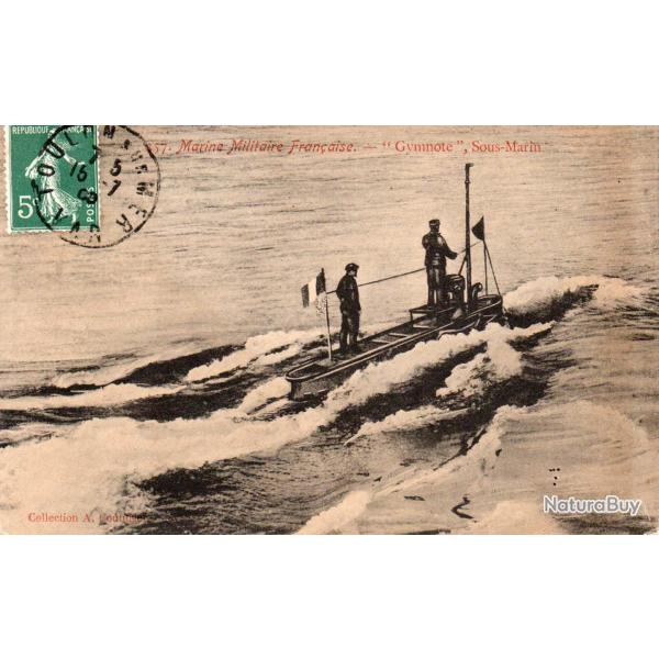 CPA- MARINE DE GUERRE -SOUS-MARIN " Gymnote " -N�7358