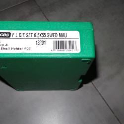 JEU D'OUTILS DE RECHARGEMENT RCBS CALIBRE 6.5X55 SWED MAUSER