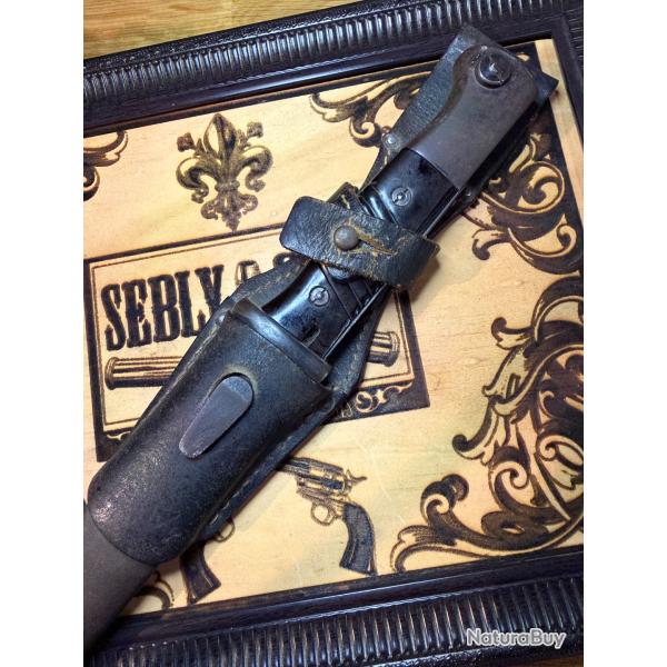 ! 1� SANS R�SERVE ! BAIONETTE K98 ALLEMANDE WW2 SOLINGEN AVEC SON GOUSSET