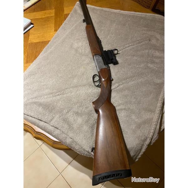 carabine express cal 8X57JRS SABATTI AVEC POINT ROUGE ELECTROVISEE