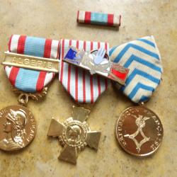 m&eacute;daille maintien ordre Alg&eacute;rie croix combattant reconnaissa nation Afrique du Nord +ins AFN +rappel