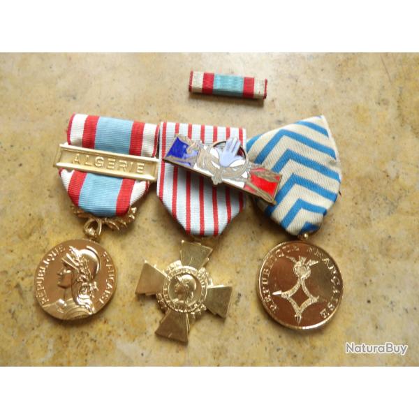 m�daille maintien ordre Alg�rie croix combattant reconnaissa nation Afrique du Nord +ins AFN +rappel