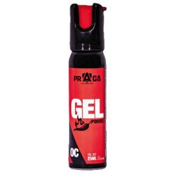 PRAGA - Bombe de gel incapacitants Red Pepper d&eacute;fense - 25Ml