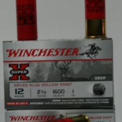 BALLE WINCHESTER SLUG CAL. 12/70 X5