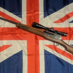 Carabine US17 Winchester Canon lourd + Lunette