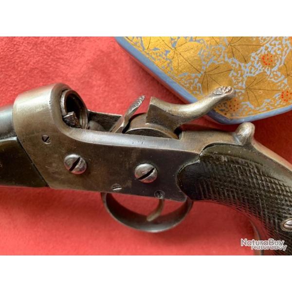 Pistolet syst�me Rolling Block ann�e 1870