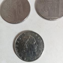 lot de 3 pi&egrave;ces 2x100 lire 1979 et 1 de 50 lire 1978