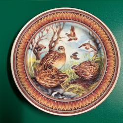 Magnifique assiette caille