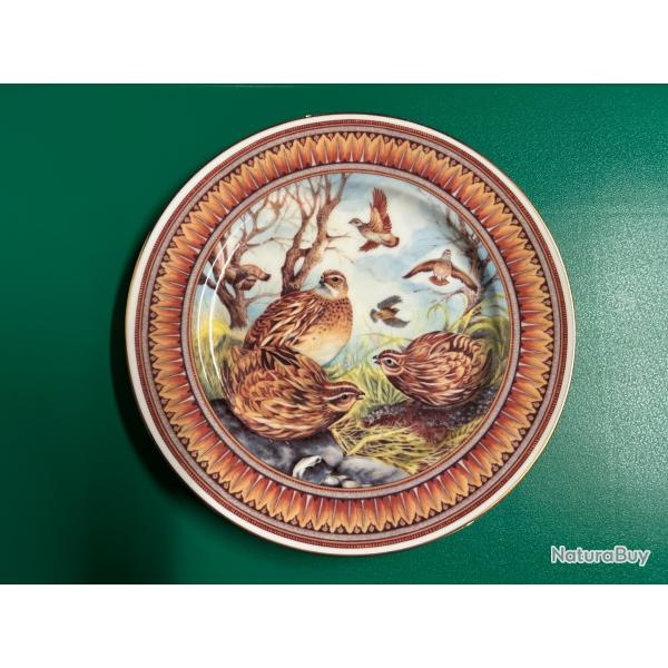 Magnifique assiette caille