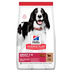 HILLS CANINE ADULT MEDIUM AGNEAU RIZ 12KGS