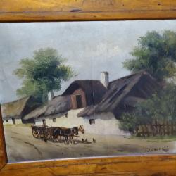 Tableau Ferme de J. Jakobetz