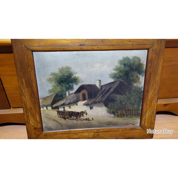 Tableau Ferme de J. Jakobetz