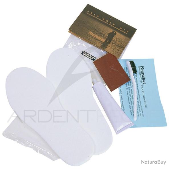 Kit semelles feutre SNOWBEE + colle
