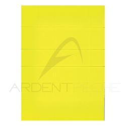 Indicateur de touche adh&eacute;sif TIEMCO jaune