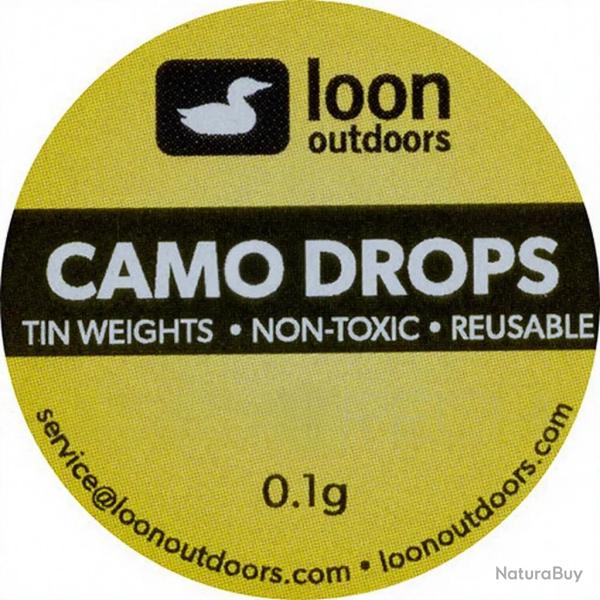 Plomb non toxique LOON Camo Drops 0.1g