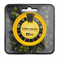 Plomb non toxique LOON Camo Drops boite 8 cases