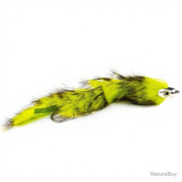 Mouche Brochet STS RH pike jaune H3/0