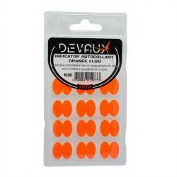 Indicateur de touche DEVAUX adh&eacute;sif orange fluo