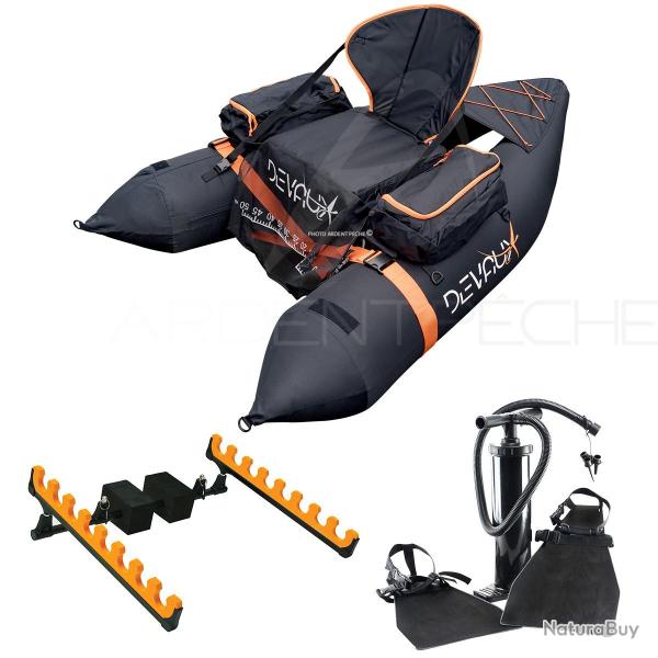 Float tube DEVAUX CAP-V2000 NOIR + KIT
