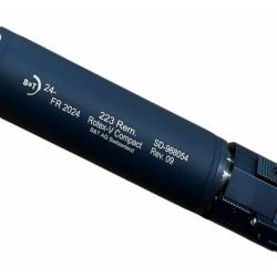 Silencieux B&T Rotex-V Compact Cal 223 Rem pour Cache Flamme M4 Noir