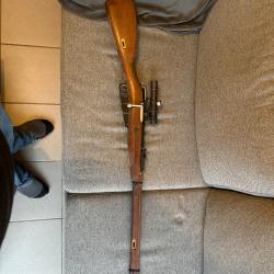 MOSIN-NAGANT M1938 R&Eacute;PLIQUE AIRSOFT DE FUSIL A VERROU - REAL WOOD [S&T]