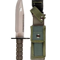 Ba&iuml;onnette US M9 verte avec son &eacute;tui | 101 inc (0000 8377)