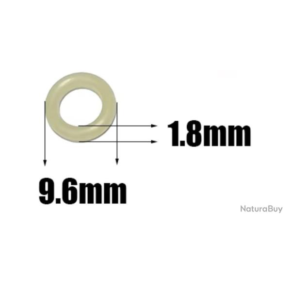 Lot de 2 Joints polyur�thane pour raccords rapides 8�mm