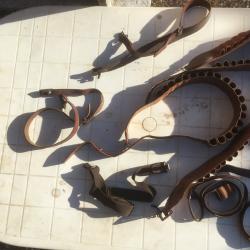 lot accessoires fusil  cartouchieres