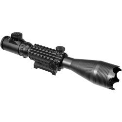 Lunette Tactique LYNX pour armes de loisirs Grossissement: 4-16x50 avec r&eacute;ticule lumineux.