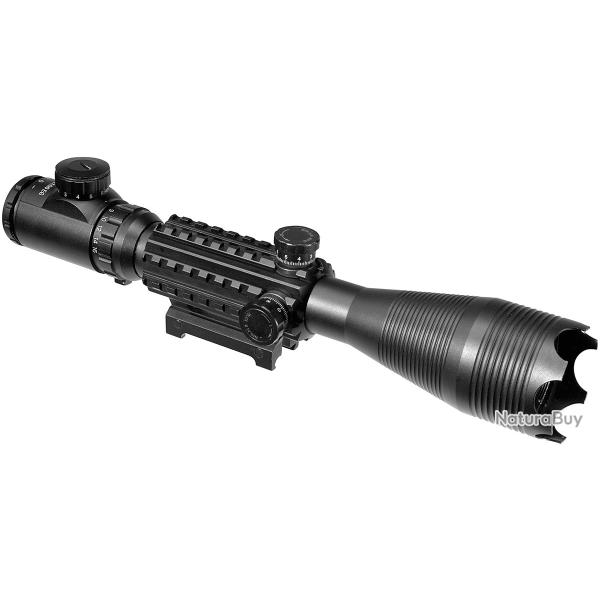 Lunette Tactique LYNX pour armes de loisirs Grossissement: 4-16x50 avec r�ticule lumineux.