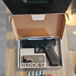 Glock 17 Gen. 5 BBs 4,5mm Blowback + pack pr&ecirc;t &agrave; tirer