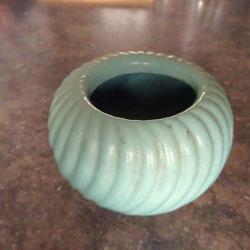 VASE JAPONISANT VERT CELADON VINTAGE  MICHA&Euml;L ANDERSEN &agrave; BORNHOLM DANEMARK