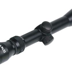 Lunette LYNX Grossissement: 3-9x32 (Pour armes &agrave; plombs et 22 Lr) Livr&eacute;e avec colliers de montage