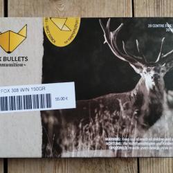 .308win FOX classic 150gr sp boite 20