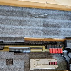 Golden Eagle Fusil &agrave; Pompe M870 Gaz (M8874 / Tan)