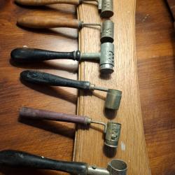 Lot n &deg;1 doseurs poudre - plombs (collection)