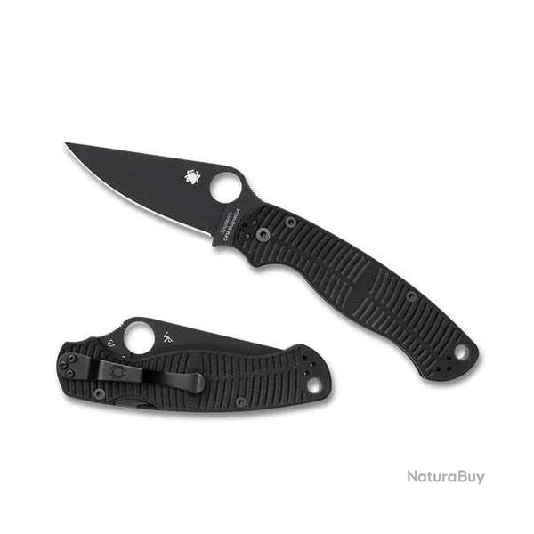 Spyderco Paramilitary 2 Salt - Lame Magnacut DLC Noire | C81GMCBKP2