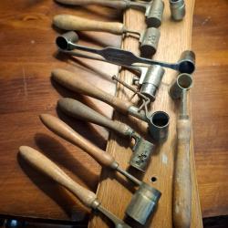 Lot n &deg; 4 doseurs poudre - plombs (collection)