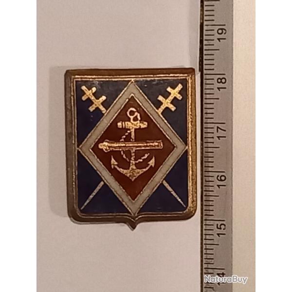 Insigne du 1er r�giment d'artillerie de marine (1er RAMa) - Drago
