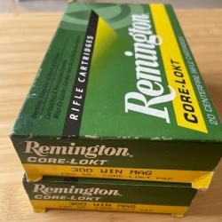 Balles de carabine - Remington Core-Lokt PSP- 300 win mag 180g