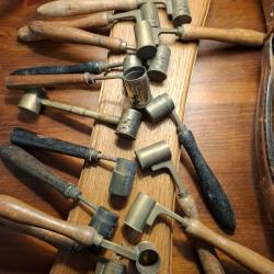 Lot n &deg; 6 doseurs poudre - plombs (collection)