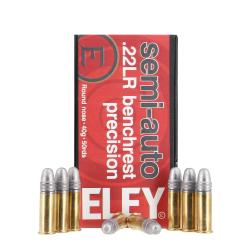Cartouches - ELEY - Semi-auto benchrest precision - 22LR (x50)