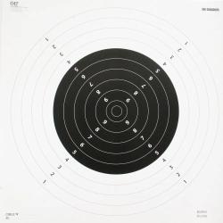 Cibles concours en carton COURT C300 80 x 80 cm 10